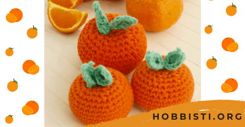 Schema a uncinetto: Mandarino e Arancia amigurumi