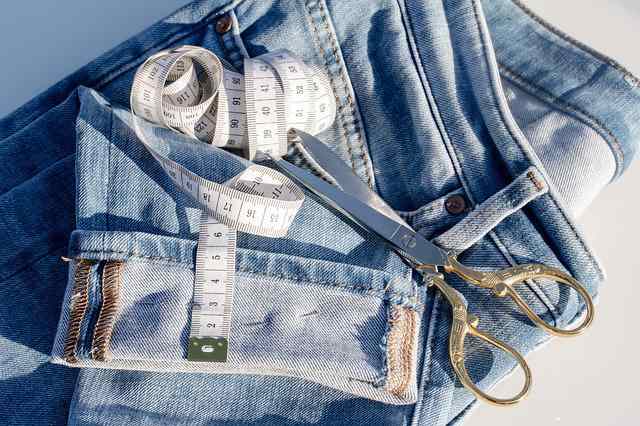 riciclare vecchi jeans
